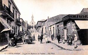 Souk-Ahras - Rue de  Madaure et Eglise